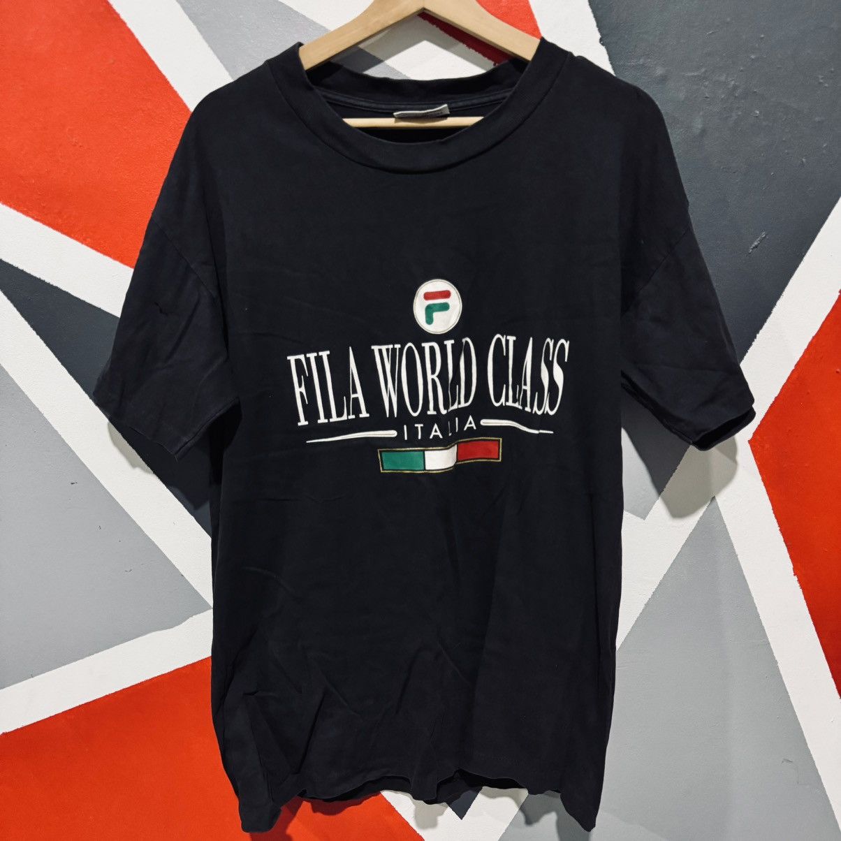 Fila Vintage File Tee Made in USA Size US M / EU 48-50 / 2 - 1 Thumbnail