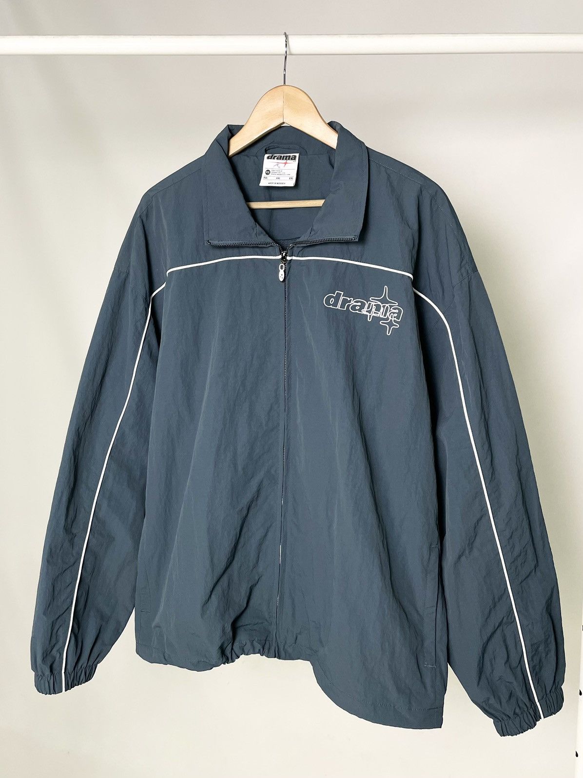 Other DRAMA CALL ⭐️ nylon track supreme light blue light jacket Size US XXL / EU 58 / 5 - 1 Thumbnail