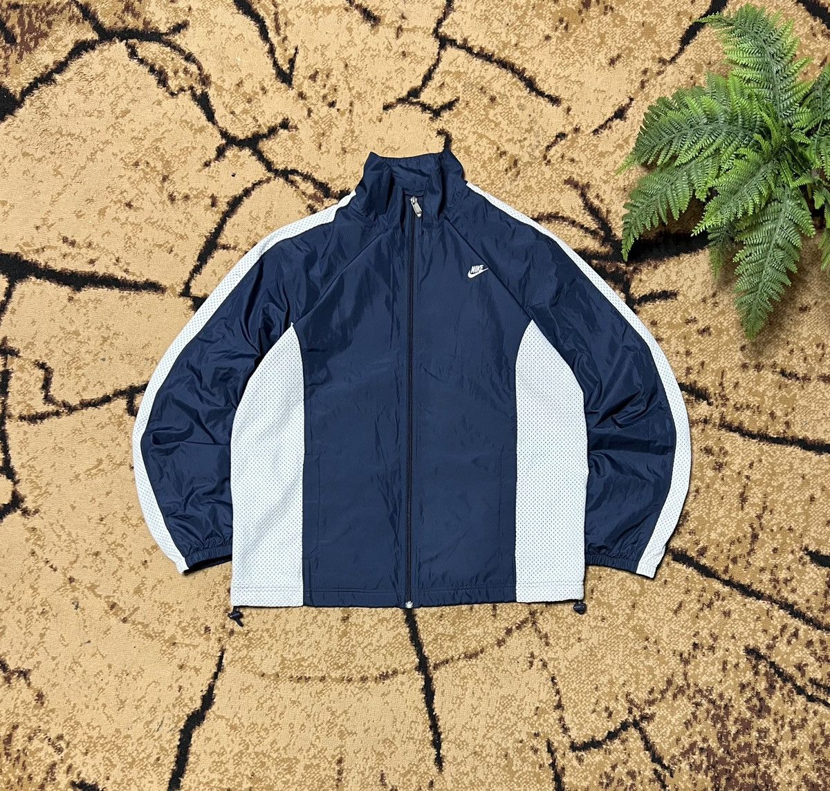 Nike × Vintage 00S Vintage Light jacket Swoosh Rare Size US L / EU 52-54 / 3 - 1 Thumbnail