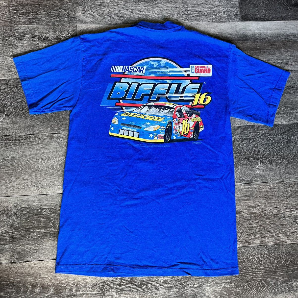 NASCAR × Vintage Vintage 2000s NASCAR Greg Biffle Racing Graphic Logo T Shirt Size US M / EU 48-50 / 2 - 1 Thumbnail