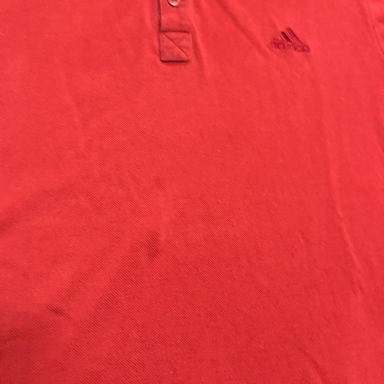 Adidas Burgundy Adidas polo shirt polo Size US M / EU 48-50 / 2 - 7 Thumbnail