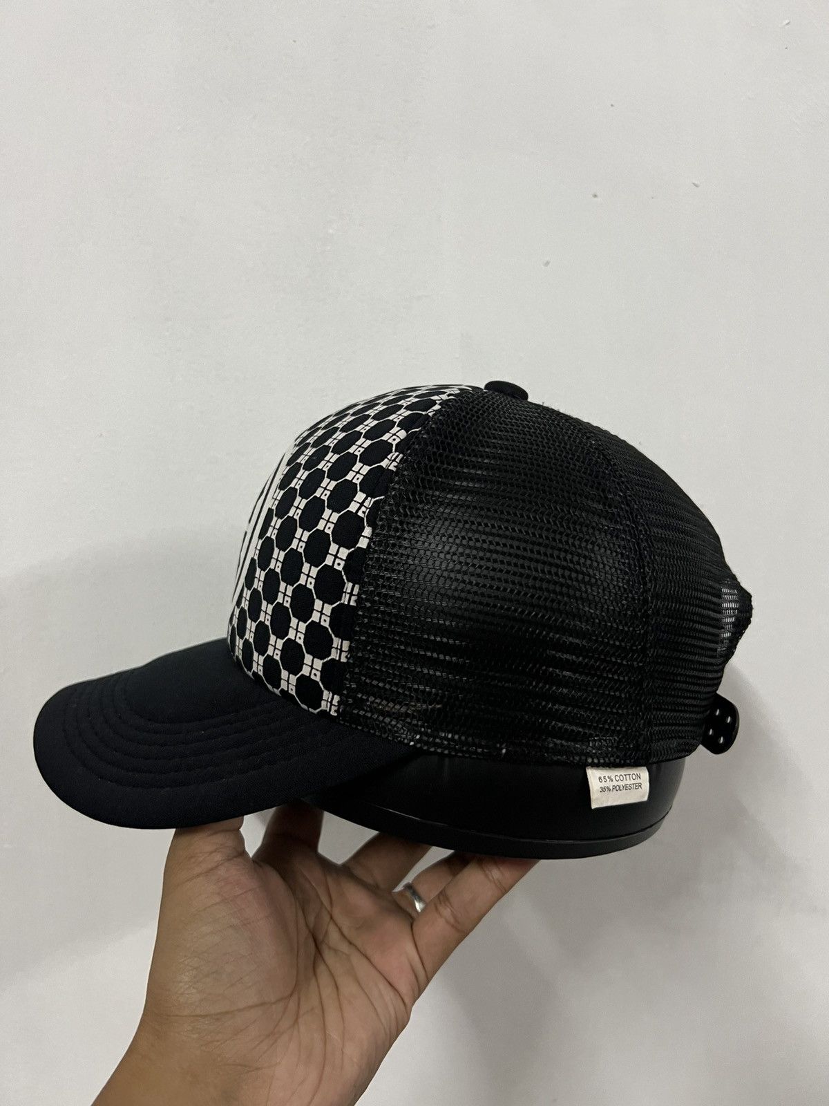 If Six Was Nine Bombing Checked Trucker Hat Size ONE SIZE - 3 Thumbnail