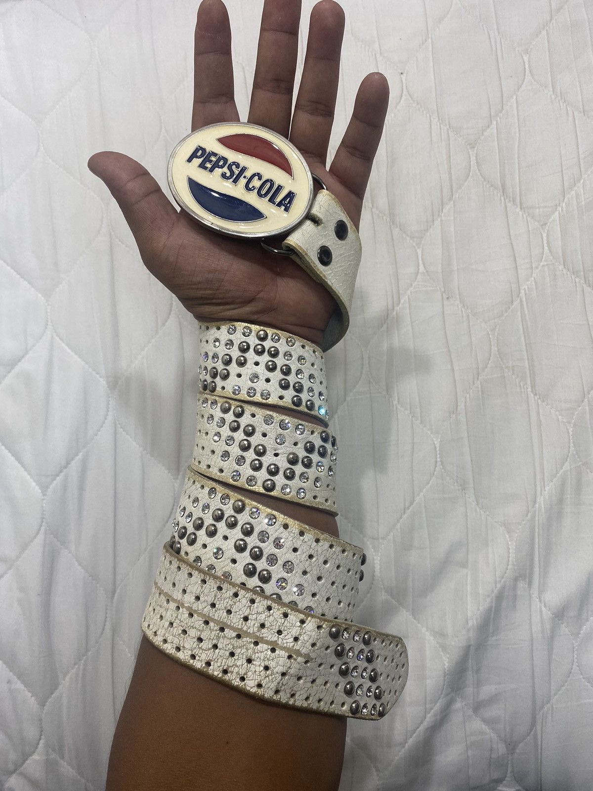 Pepsi VINTAGE PEPSICOLA BELT Size 40 - 1 Thumbnail