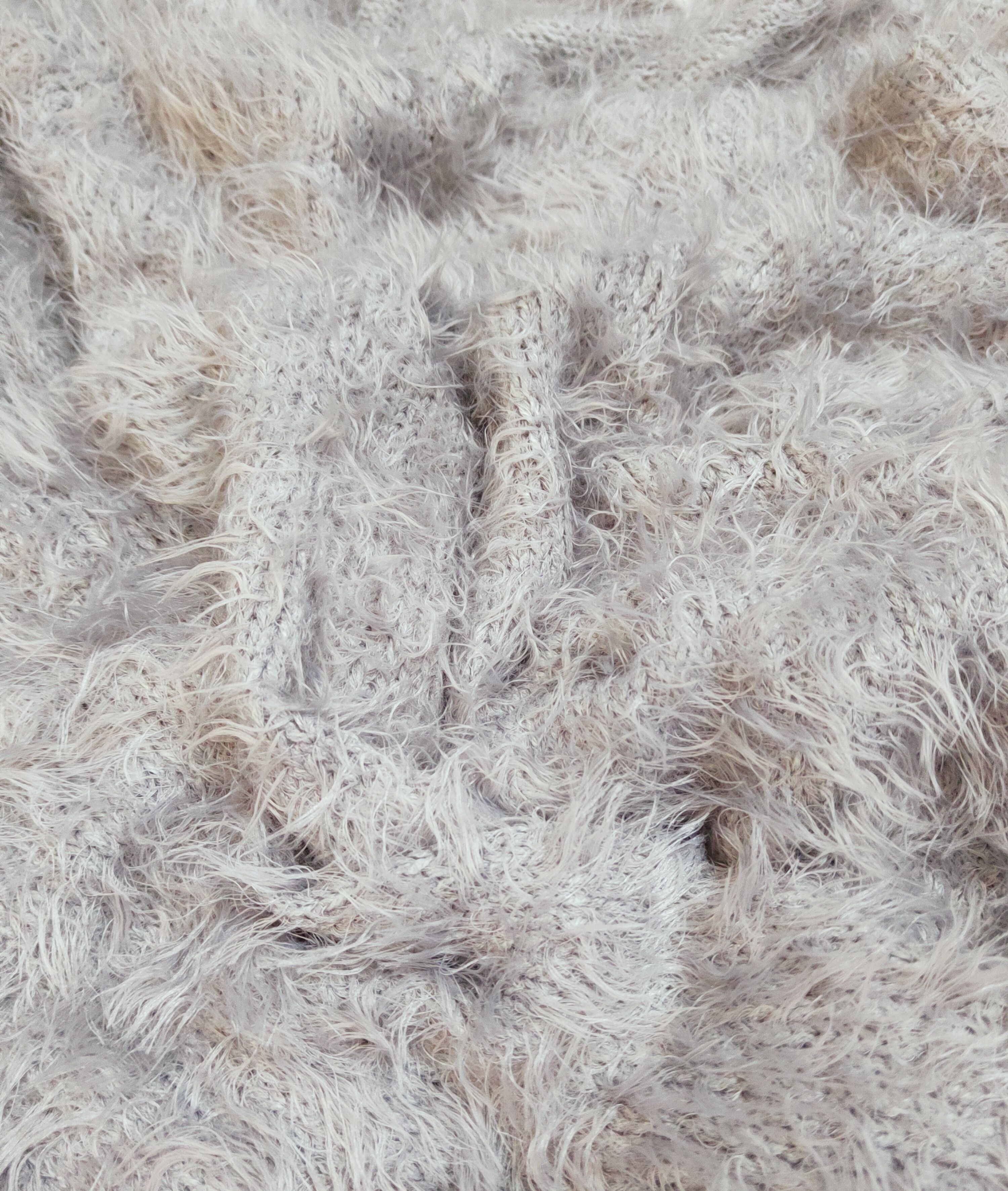 Japanese Brand Durer Dark Gray Shag Shaggy Fur Mohair Knitwear #W1173 Size M / US 6-8 / IT 42-44 - 11 Thumbnail