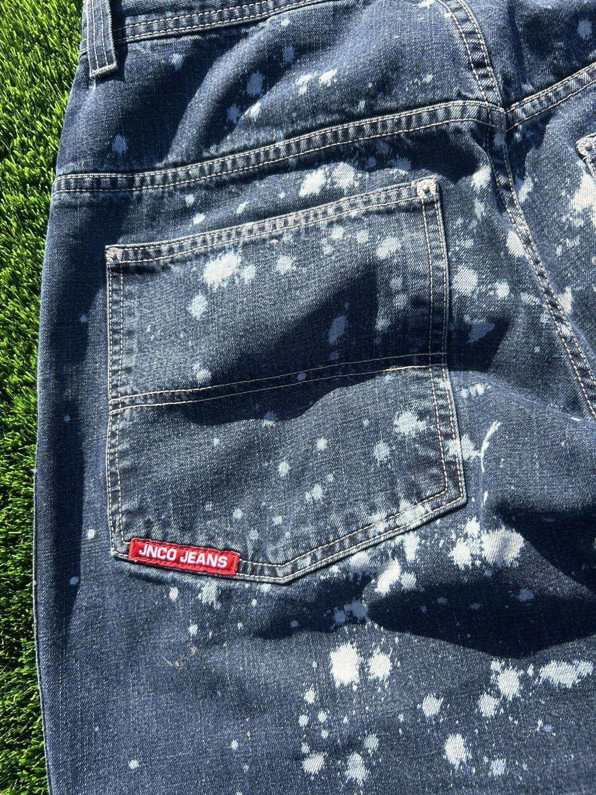 JNCO Vintage Y2K Bleach Wash JNCOS Size US 32 / EU 48 - 10 Thumbnail