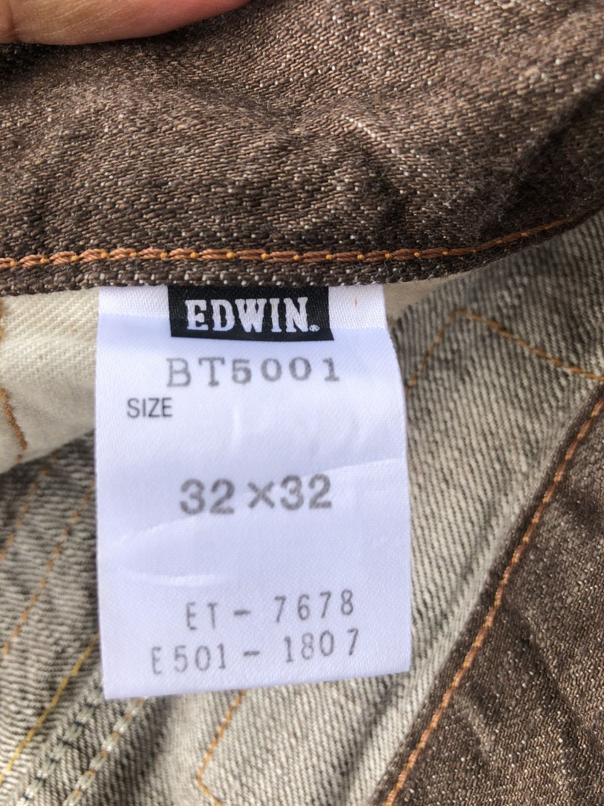 If Six Was Nine Japanese Edwin Flared Jeans Distressed Jeans Size US 34 / EU 50 - 19 Thumbnail