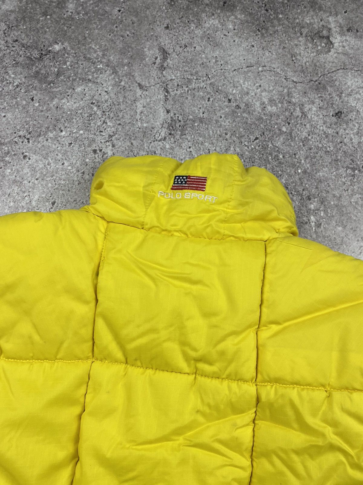 Japanese Brand × Polo Ralph Lauren × Vintage Vintage Polo Sport Down cropped Vest Puffer Size S / US 4 / IT 40 - 8 Thumbnail