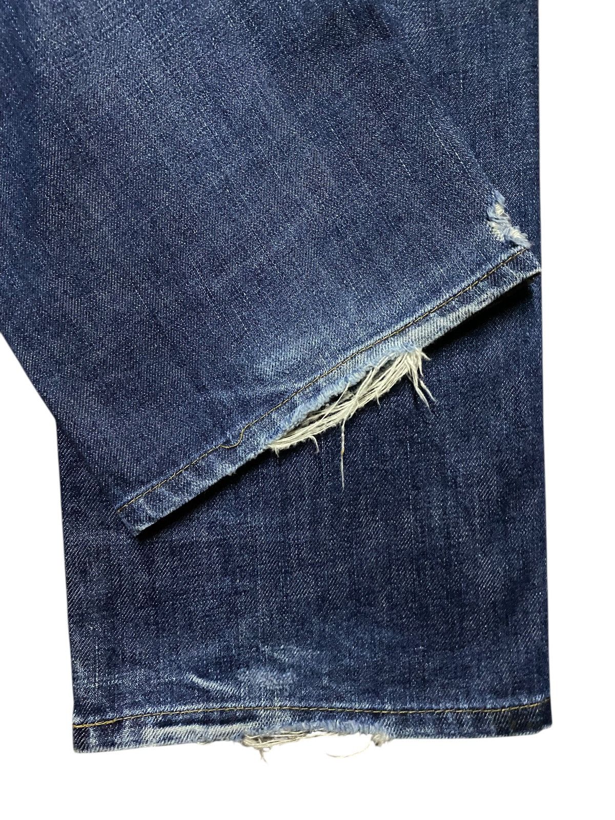 Edwin Vintage Japan Brand Miss Edwin Blue Wash Loose Jeans Size US 28 / EU 44 - 12 Thumbnail