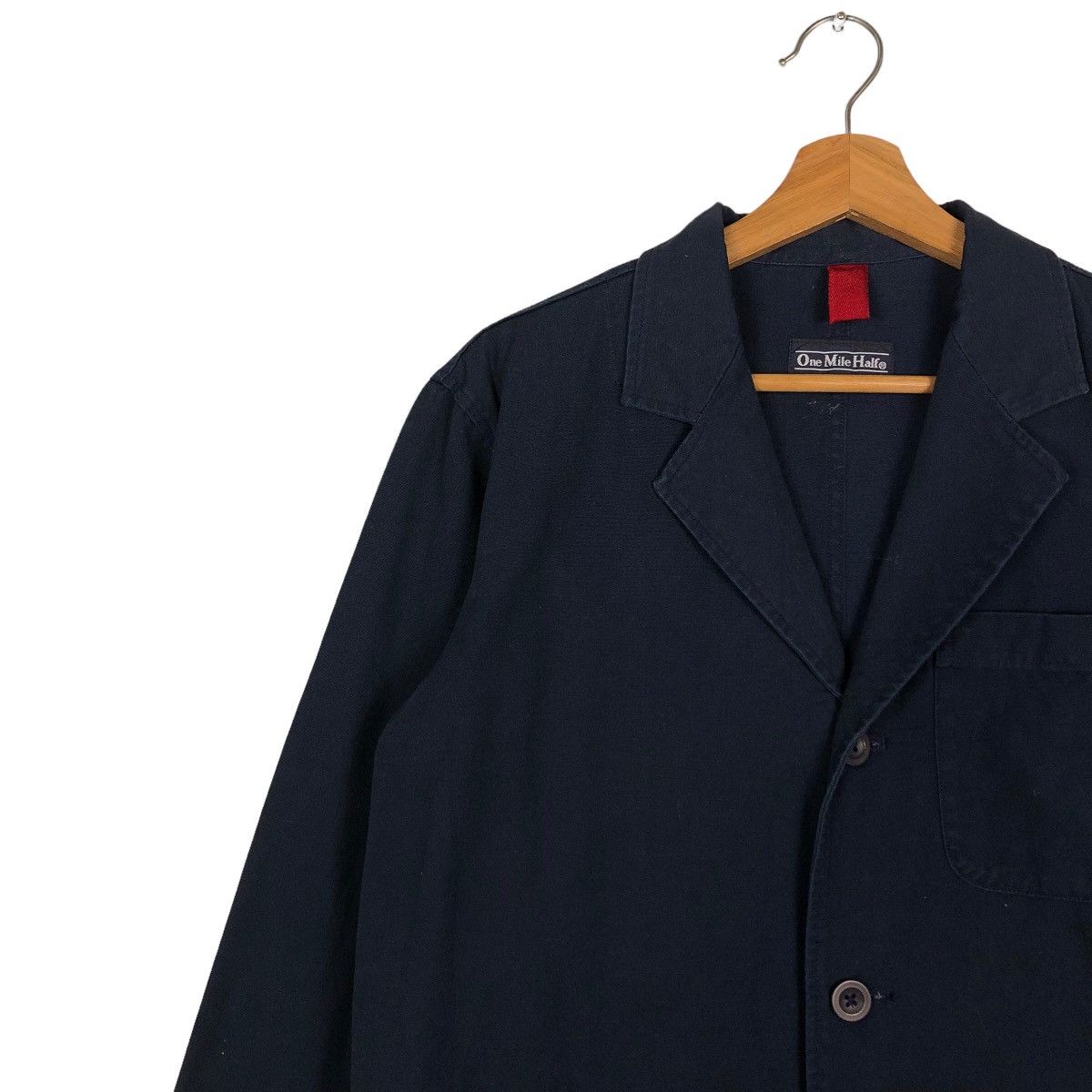 Japanese Brand 🔥Vintage Work Chore Jacket One Mile Half Issey Miyake Japan Size US M / EU 48-50 / 2 - 7 Thumbnail