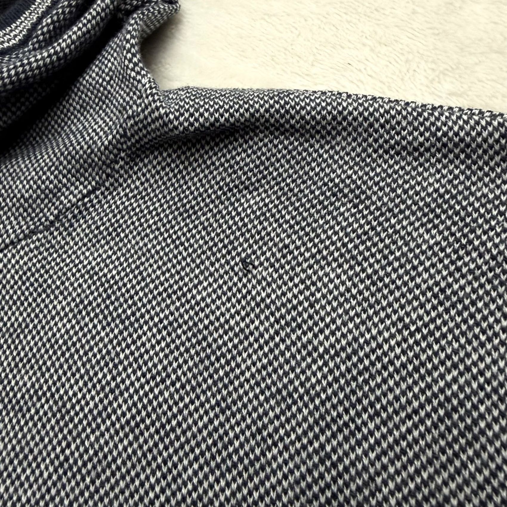 Express Express Sweater Mens XL Gray Hooded 100% Cotton Knit Lightweight Pullover Size US XL / EU 56 / 4 - 4 Thumbnail