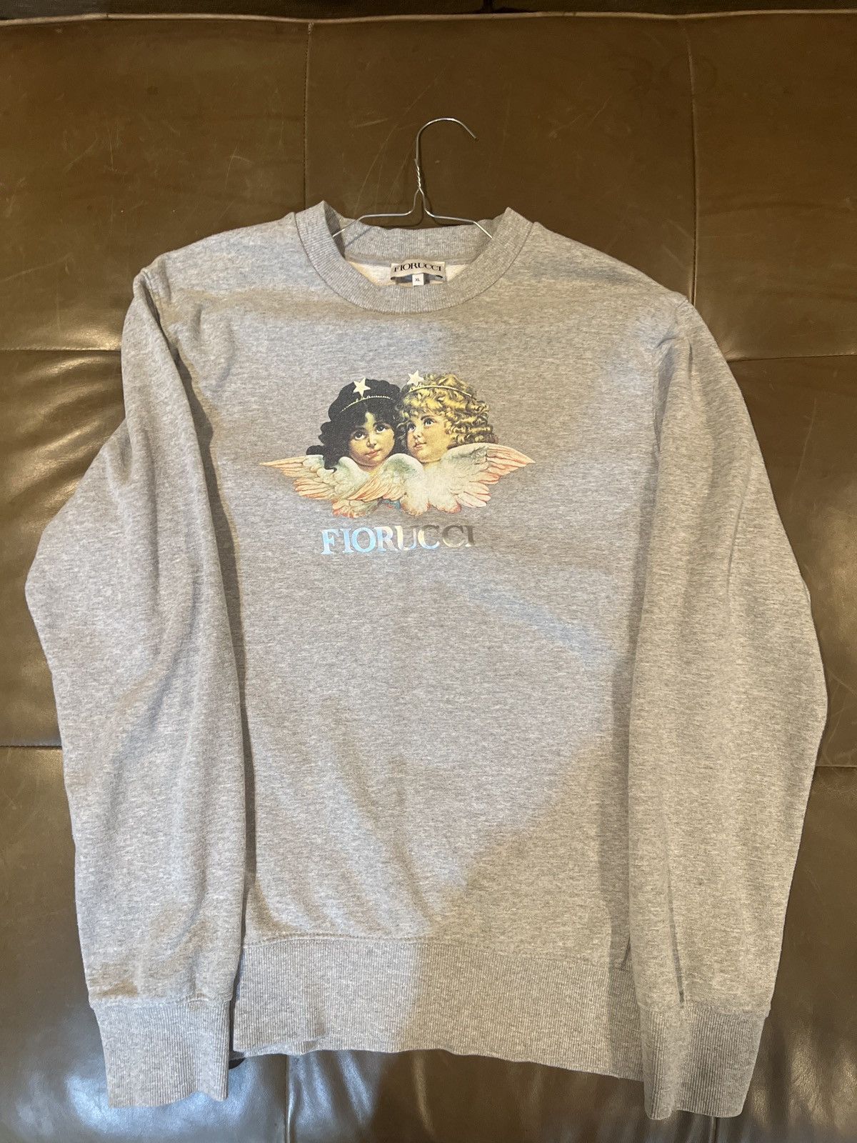 Fiorucci angel sweatshirt grey