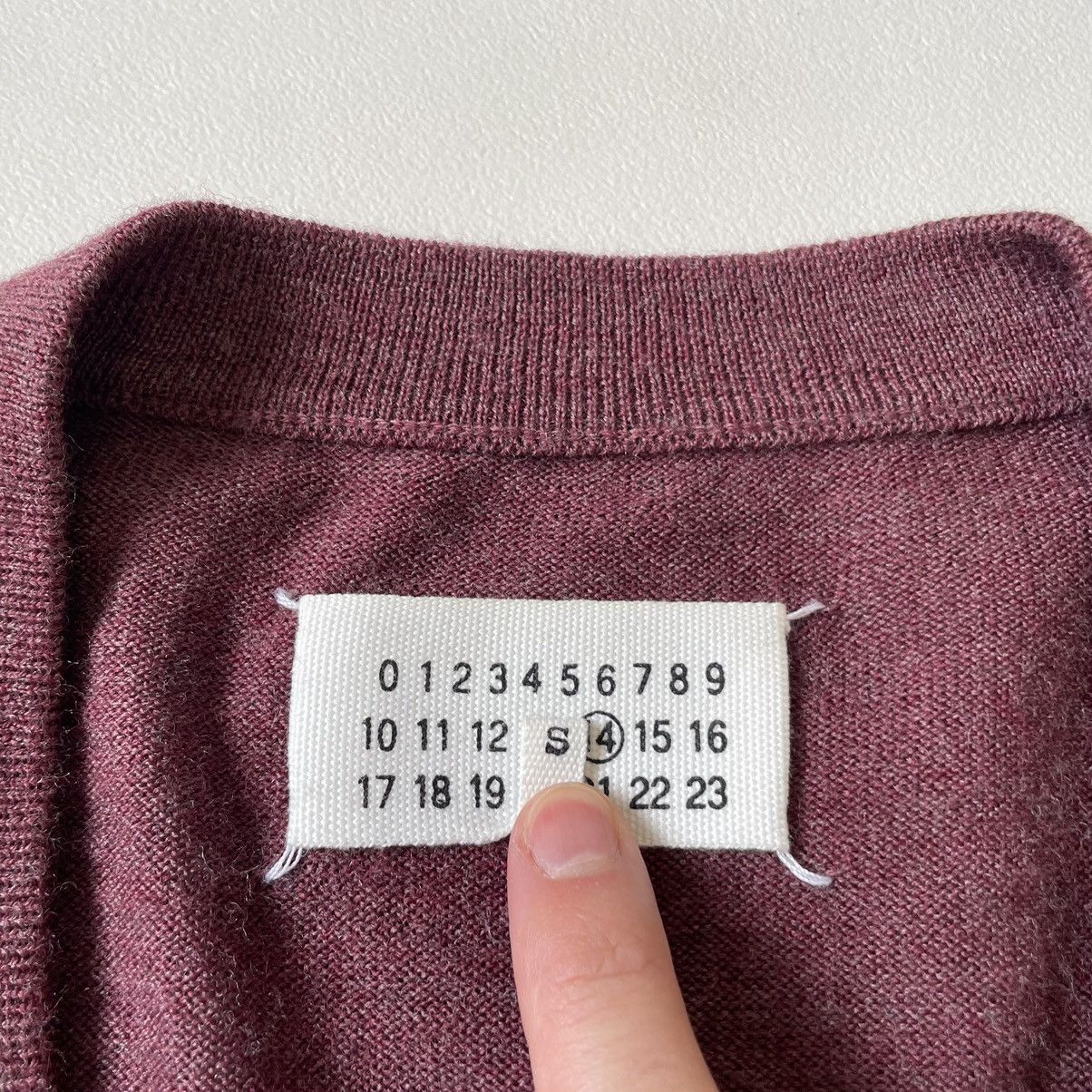 Maison Margiela A/W 12 Diamond Pattern Wool Cardigan Size US M / EU 48-50 / 2 - 5 Thumbnail