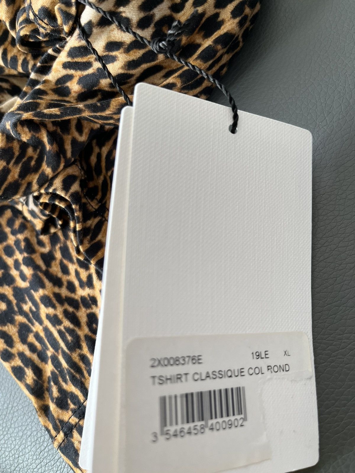 Celine × Hedi Slimane Rare Brand New Classic Hedi Runway Col Rond Leopard Shirt Size US M / EU 48-50 / 2 - 23 Thumbnail
