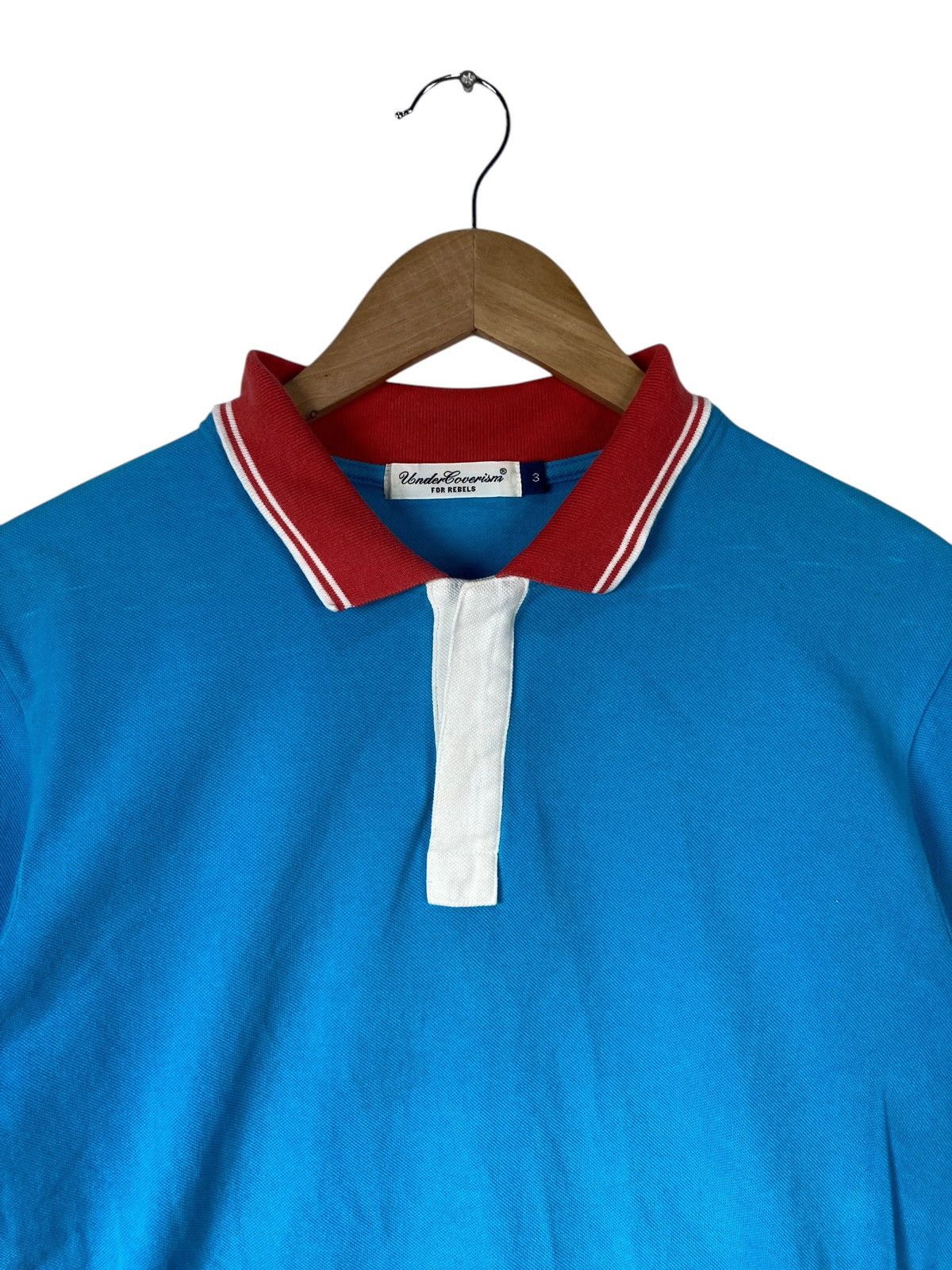 Jun Takahashi Undercoverism For Rebels By Jun Takahashi Scab Polo Shirt Size US M / EU 48-50 / 2 - 3 Thumbnail
