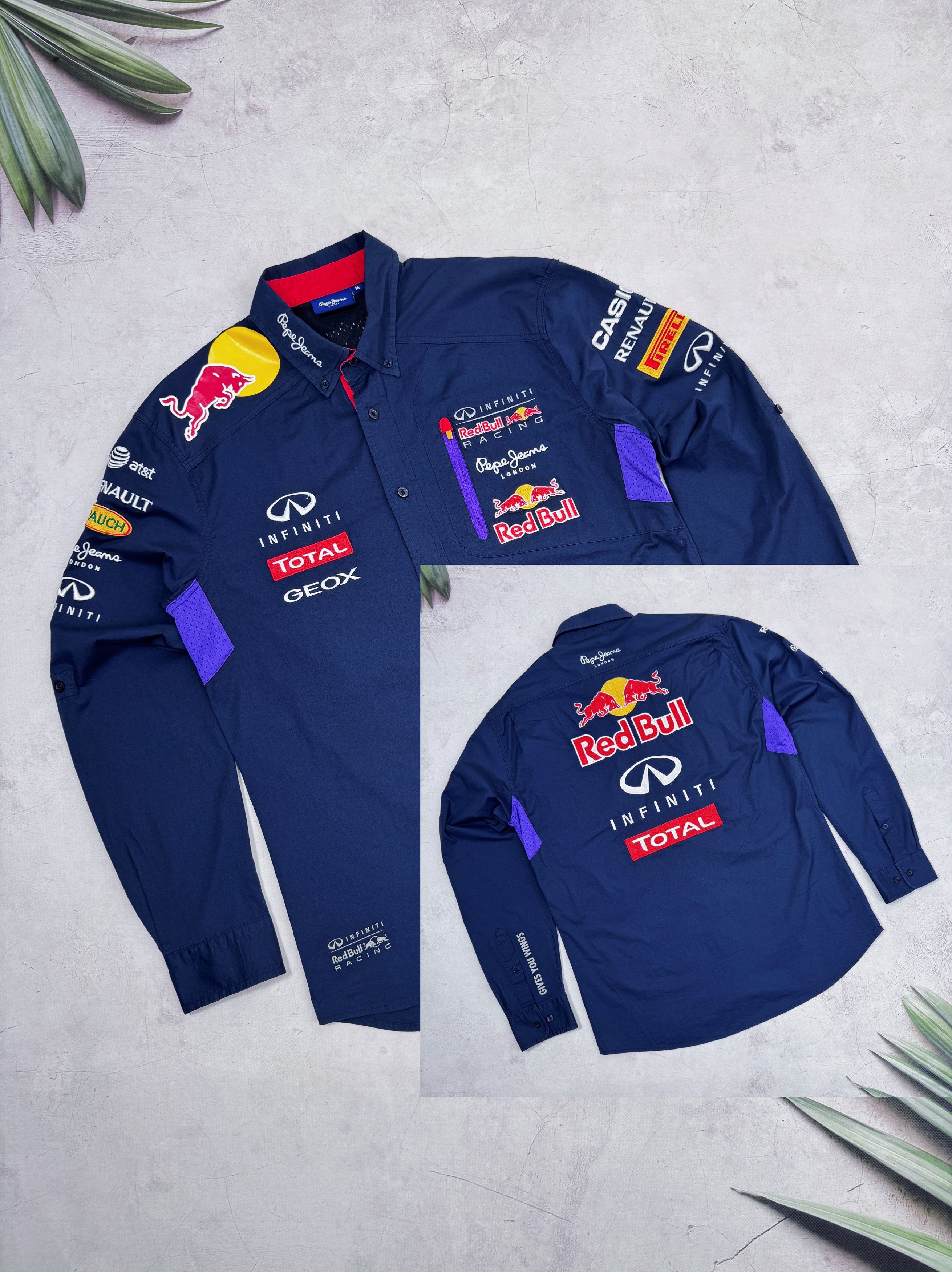 Pepe Jeans Pepe Jeans Infiniti Red Bull Racing F1 Team Shirt Total Geox Size US M / EU 48-50 / 2 - 1 Thumbnail