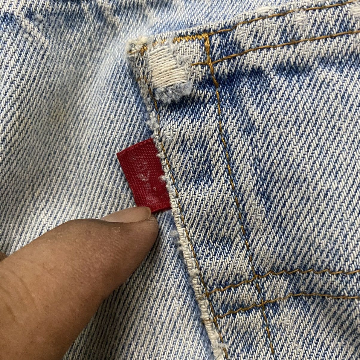 Levi's ✨Levi's thrashed denim inspired Kurt Cobain jeans Size US 32 / EU 48 - 9 Thumbnail