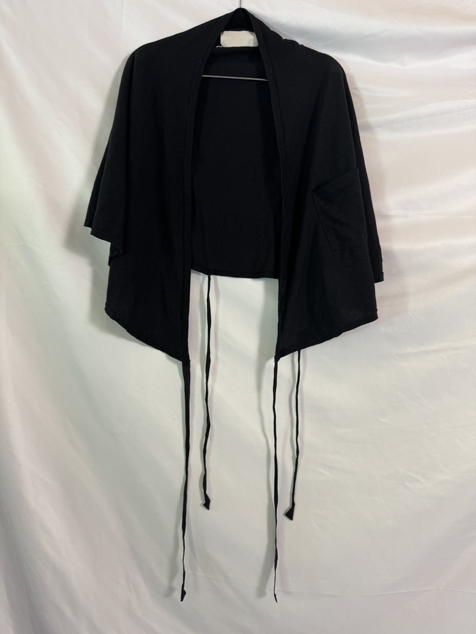 Maison Margiela Martin Margiela Blank Label Crescent Cape Top Early 1990s Size L / US 10 / IT 46 - 1 Thumbnail