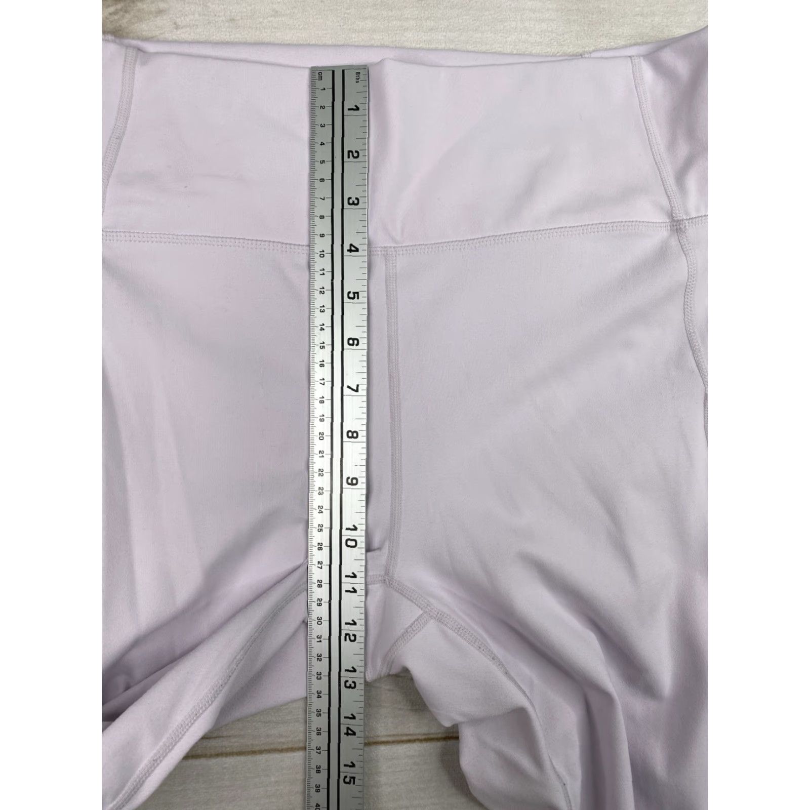Fabletics Fabletics Leggings PureLuxe Womens XXL Purple High Waisted Crop Pockets Athletic Shirt Hat Size 40" / US 18 - 6 Thumbnail