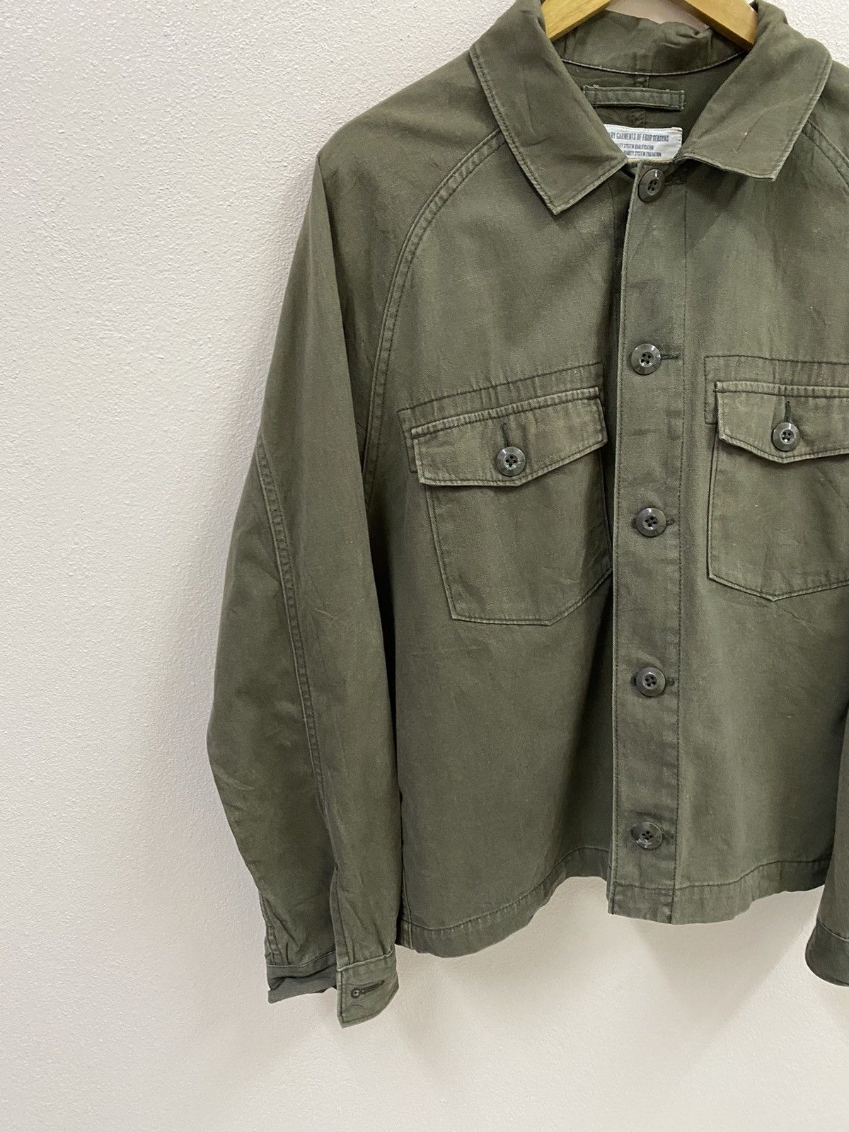 Vintage Vtg Military Shirt Button Up Size US M / EU 48-50 / 2 - 4 Thumbnail