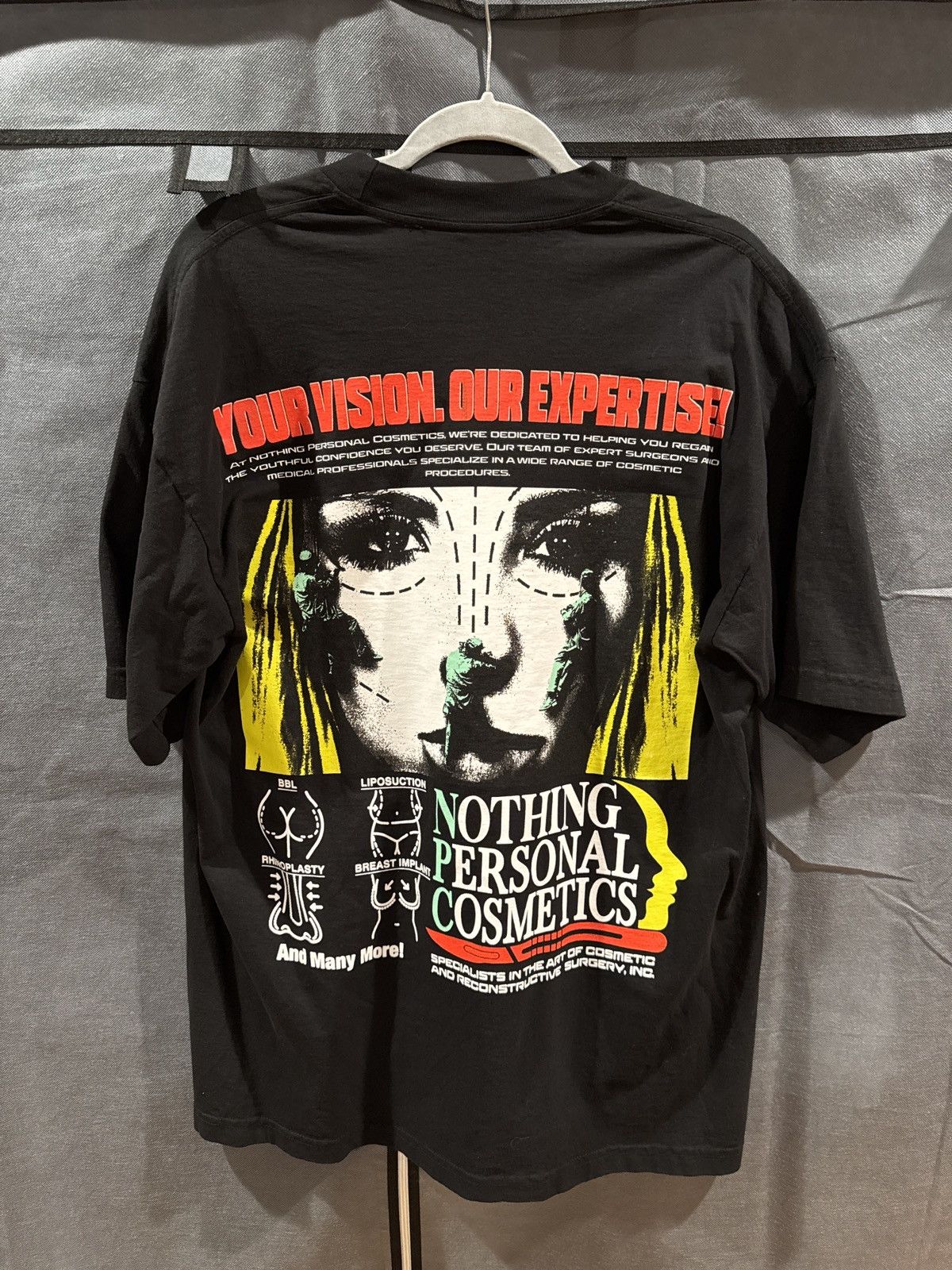 Designer × Vintage Nothing Personal Cosmetics Shirt Size US L / EU 52-54 / 3 - 1 Thumbnail
