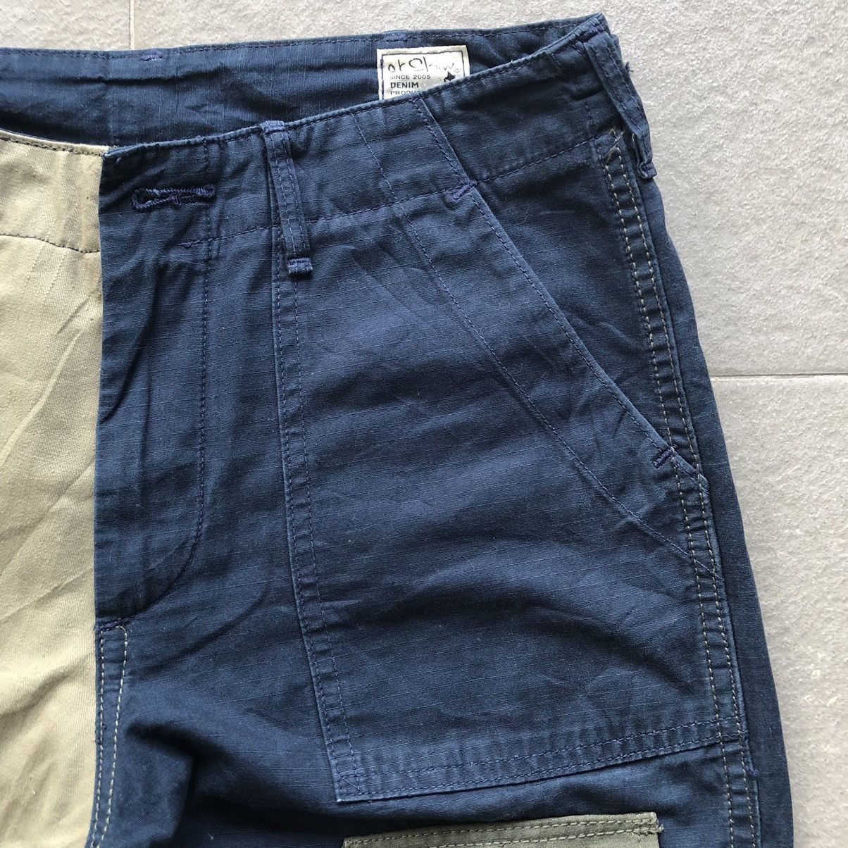 Designer × Orslow OrSlow Pacthwork denim japanese brand made in japan Size US 30 / EU 46 - 3 Thumbnail