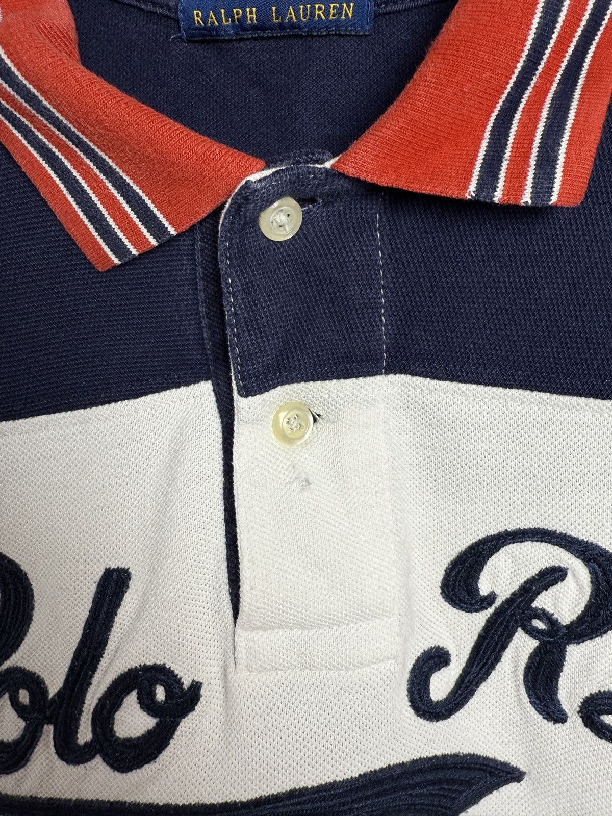 Polo Ralph Lauren Polo Ralph Lauren Polo T-Shirt Tee Vintage Big Logo 90s Size US M / EU 48-50 / 2 - 7 Thumbnail