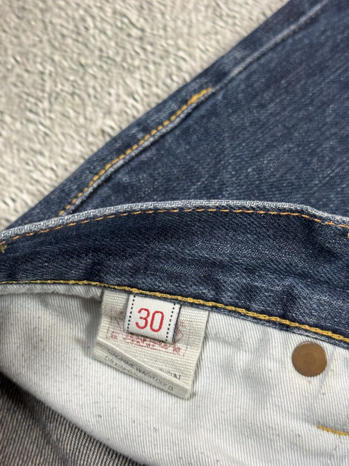 Evisu Evisu jeans daicock big logo red selvedge denim Japan Size US 30 / EU 46 - 8 Thumbnail
