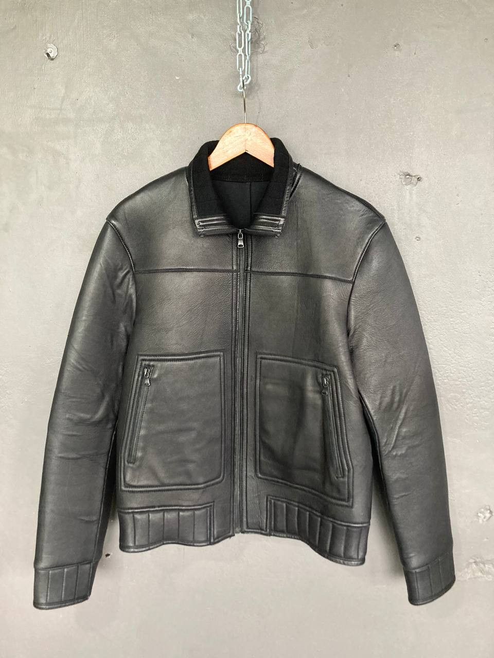Neil Barrett Neil Barrett Leather Motorcycle Jacket Size US M / EU 48-50 / 2 - 2 Thumbnail