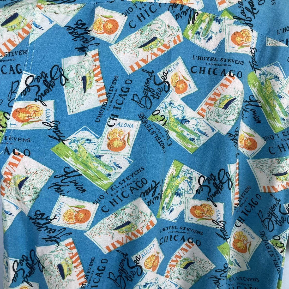 High Sierra 🔥LAST PRICE🔥 VTG High Sierra Chicago L’Hotel Rayon Shirt Size US M / EU 48-50 / 2 - 11 Thumbnail
