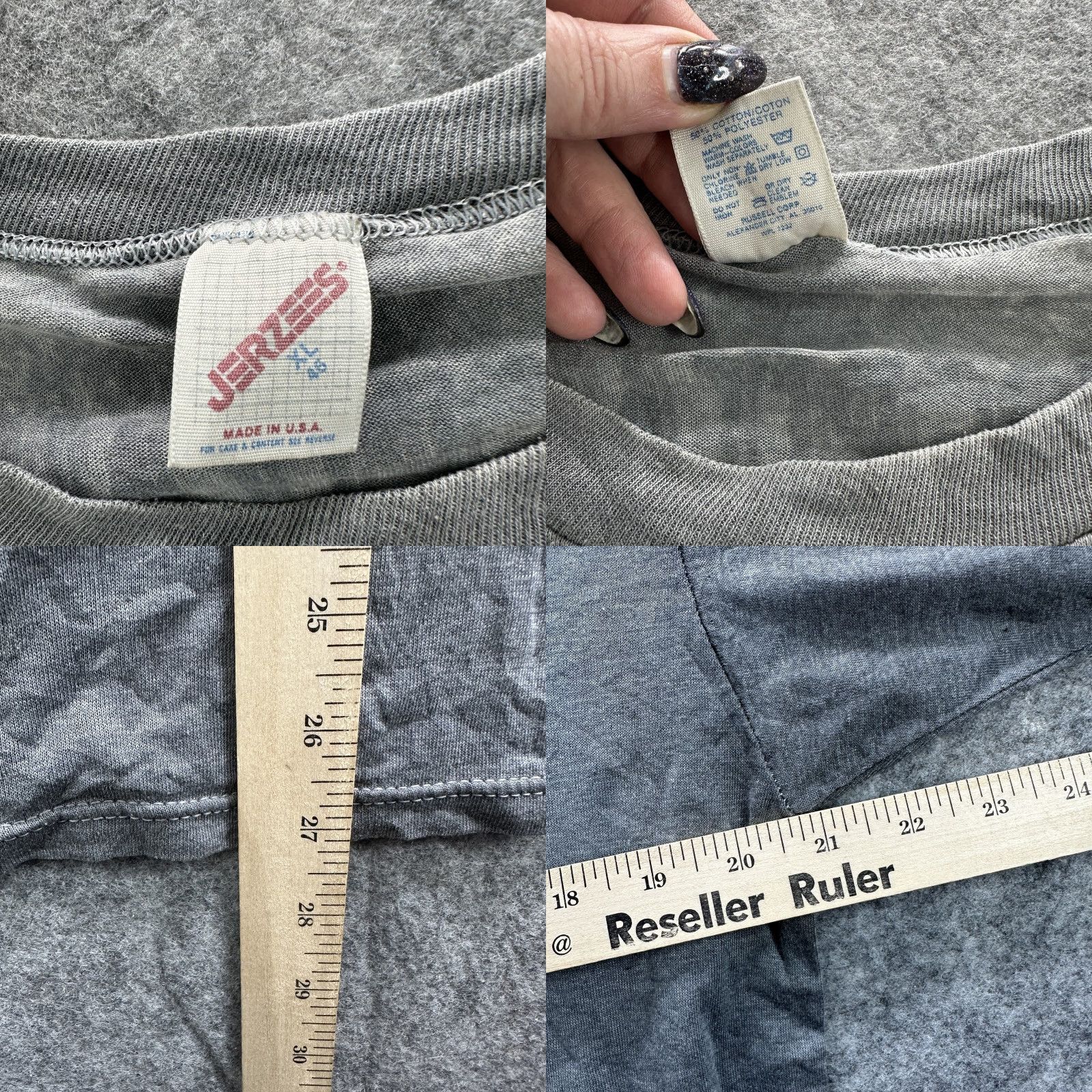 Jerzees VINTAGE Jerzees Shirt Mens XL Gray The Hospital Called Your Brain Is Ready 90s Tee Shirt Mens XL Gray Brain Graphic Print Novelty Tee Size US XL / EU 56 / 4 - 8 Thumbnail