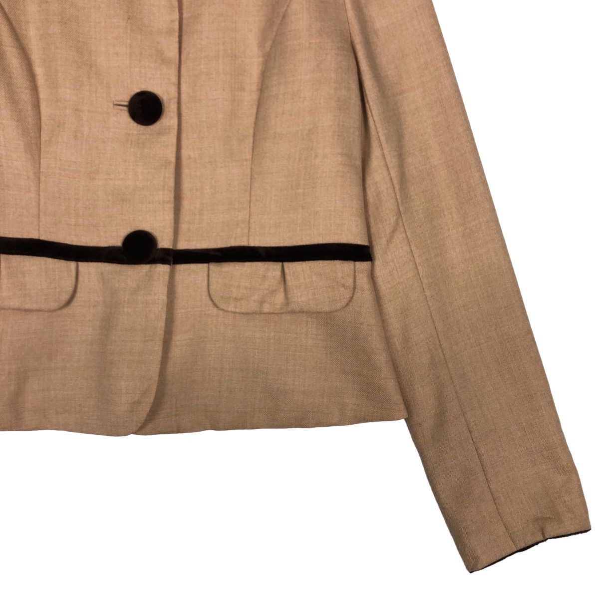 Issey Miyake 🔥Vtg Cropped Jacket Courreges Japan Issey Miyake Size M / US 6-8 / IT 42-44 - 5 Thumbnail