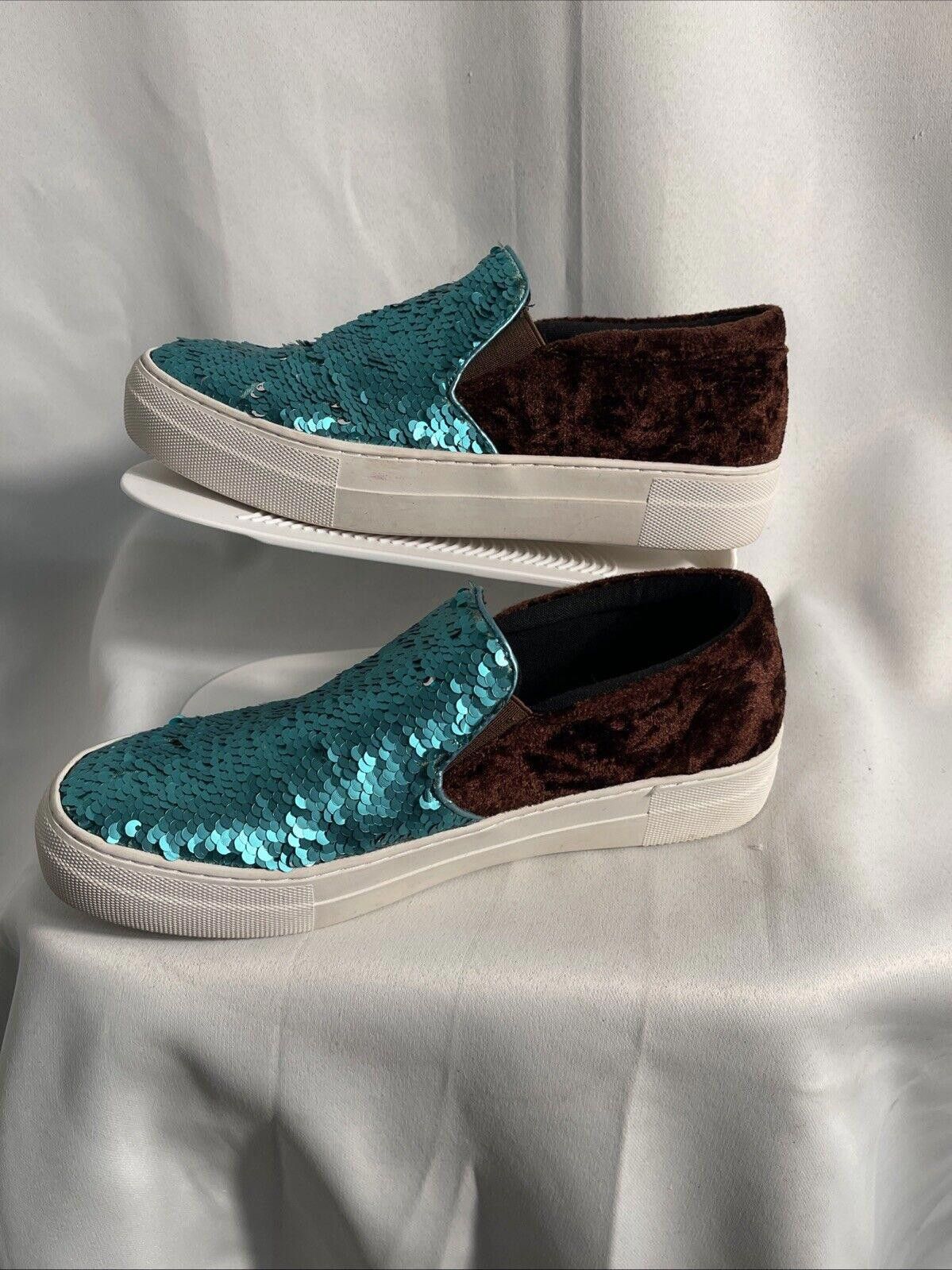 Roper ROPER Women's Darcy Sequin & Velvet Slip On Shoes Size 7.5 Size US 7.5 / IT 37.5 - 2 Thumbnail
