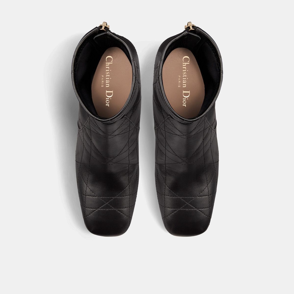 Dior o1w1db10326 D-Shadow Heeled Ankle Boot in Black Size US 7 / IT 37 - 3 Thumbnail