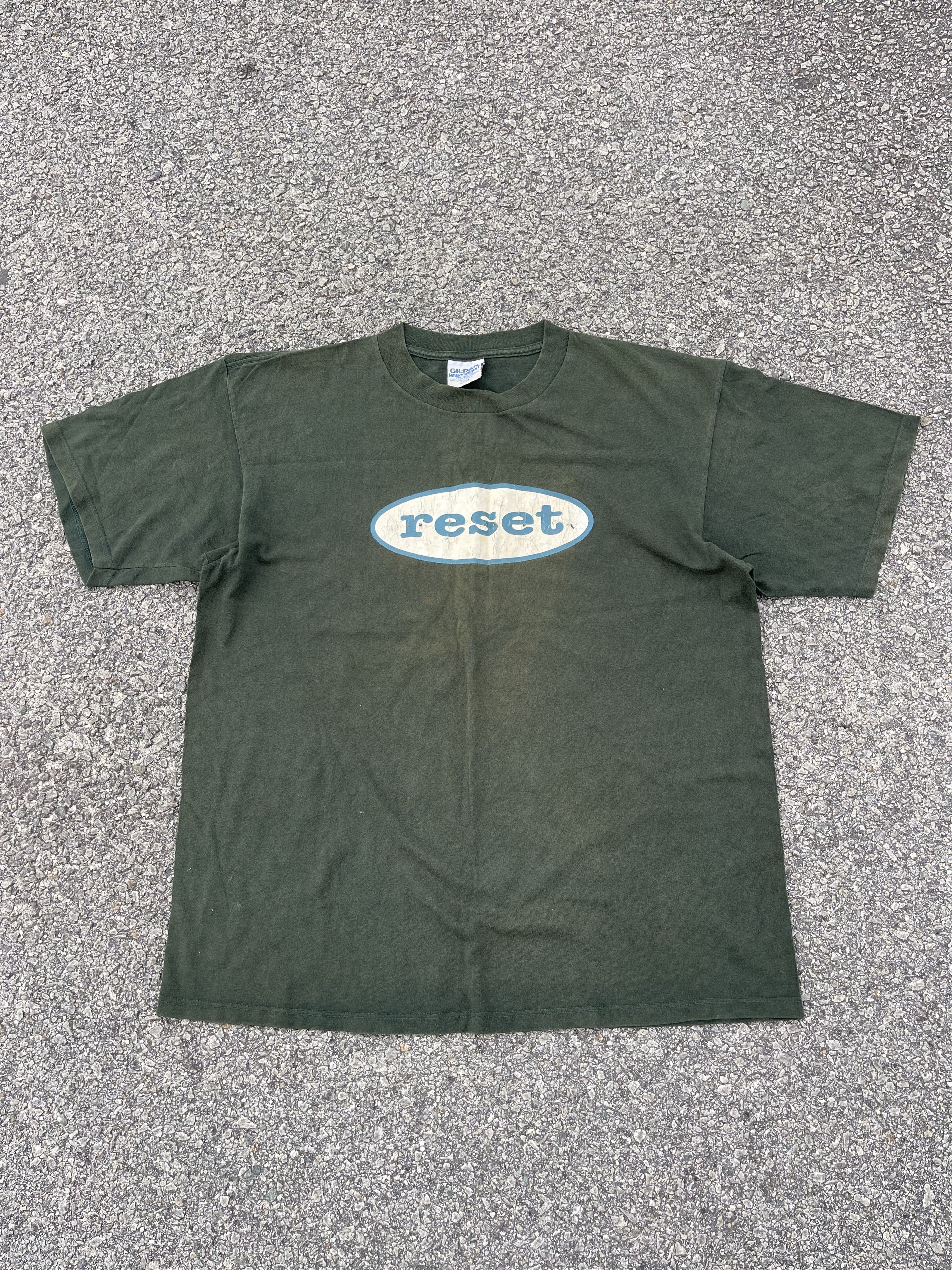 Band Tees × Gildan × Vintage Vintage 90s Reset 2112 Records Canadian Rock Band Tee Size US XL / EU 56 / 4 - 5 Thumbnail
