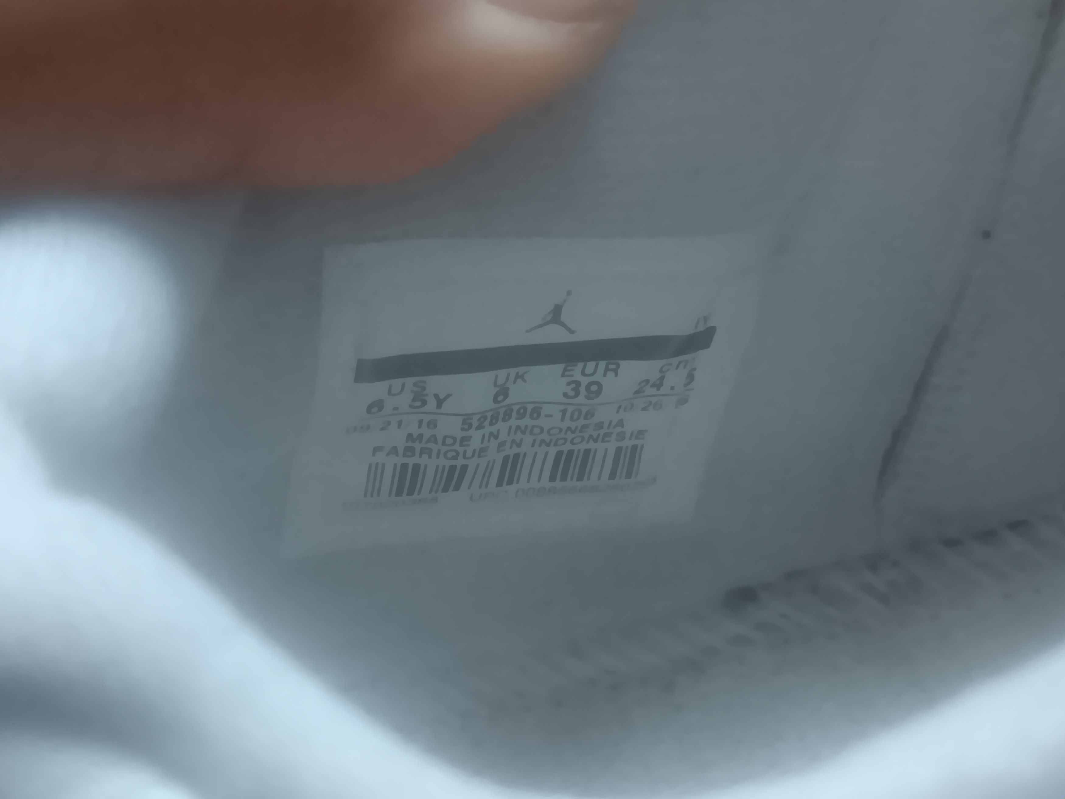 Jordan Brand Nike Air Jordan Retro 11 Size US 6.5 / EU 39-40 - 10 Thumbnail