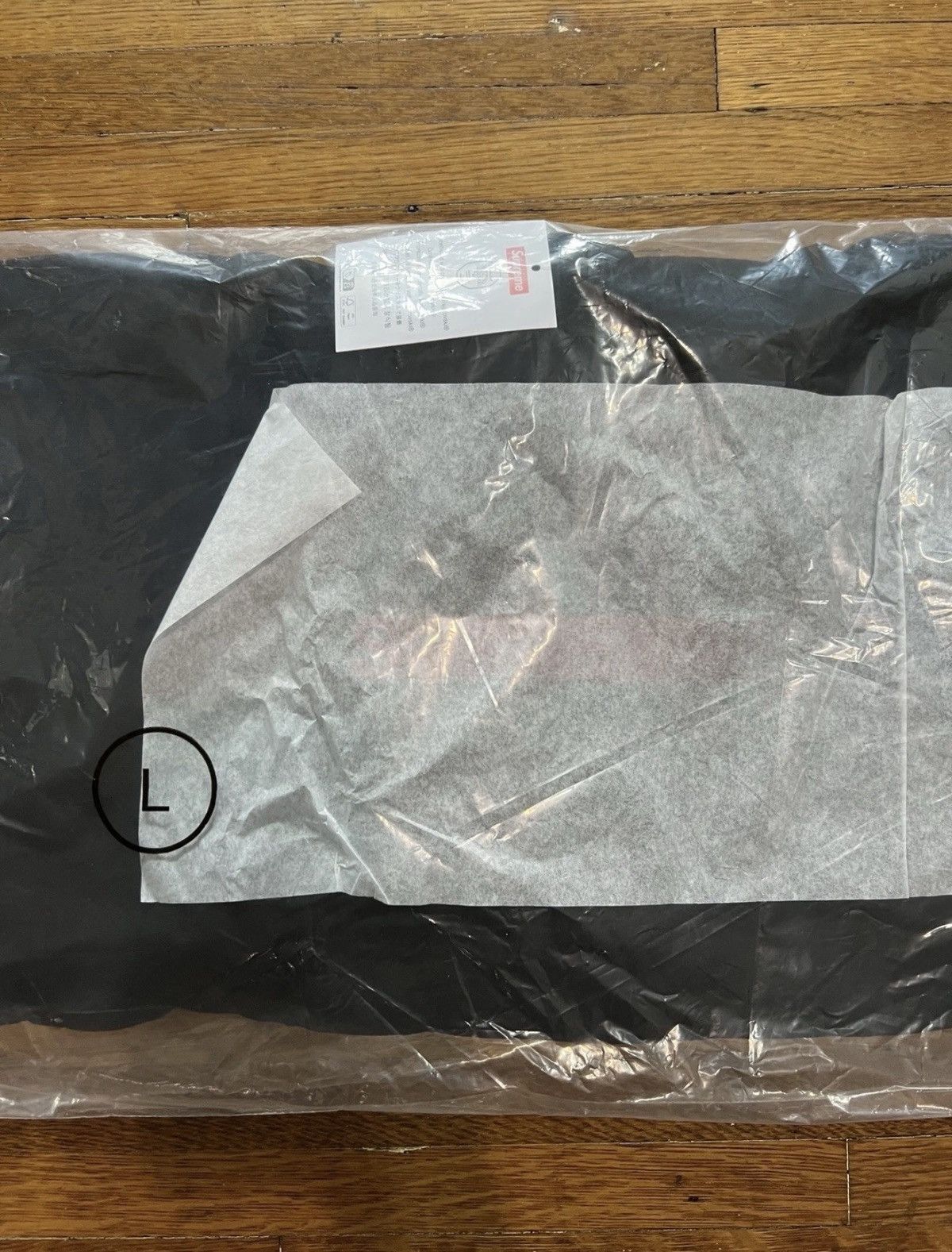 Supreme × Swarovski Supreme FW25 Swarovski Motion Logo Hoodie Black XL Size US XL / EU 56 / 4 - 3 Thumbnail