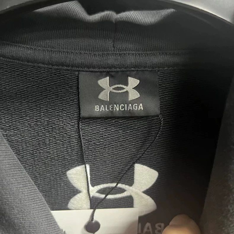 Balenciaga Balenciaga Black Hooded Zip Sweatshirt-2507 Size US M / EU 48-50 / 2 - 3 Thumbnail