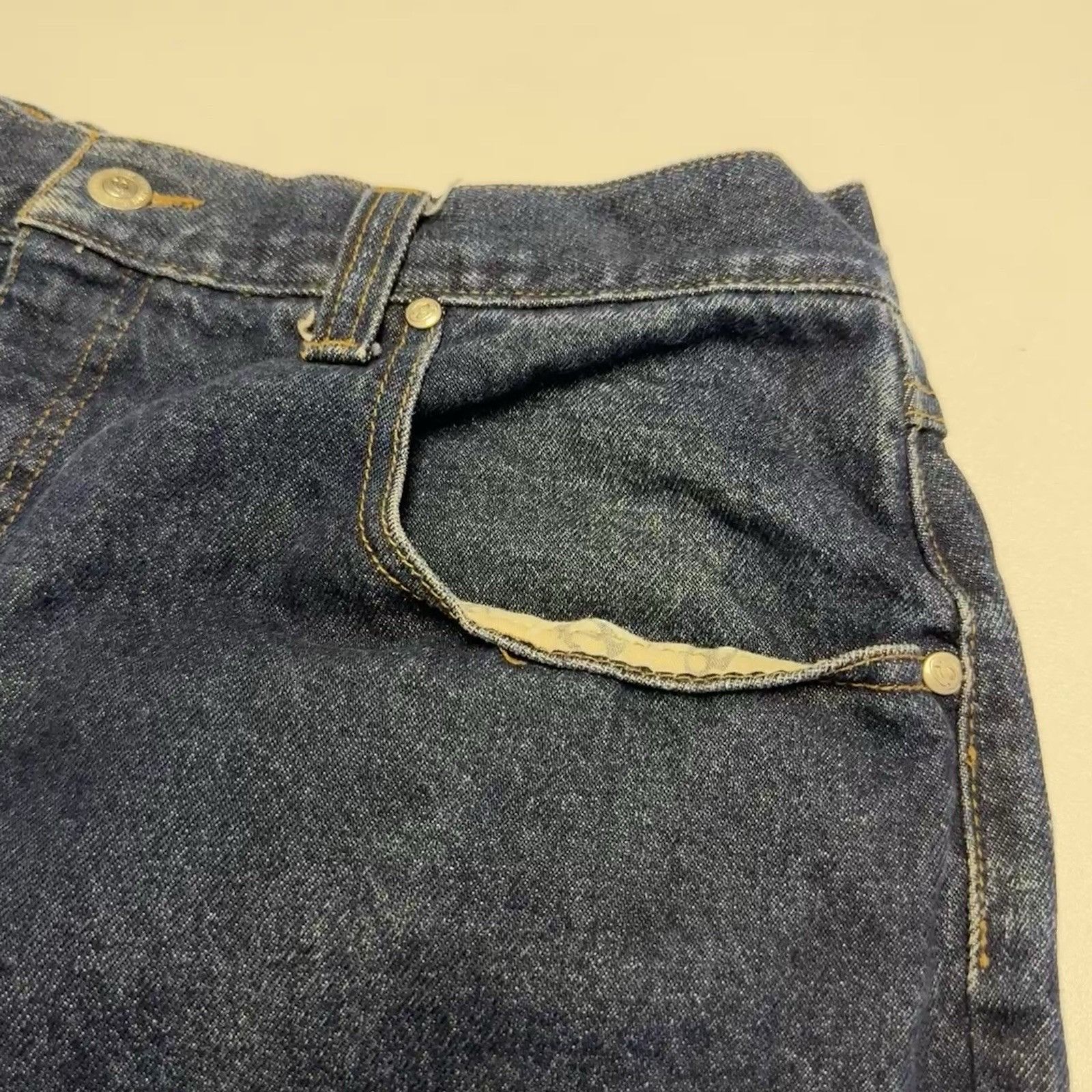 Anchor Blue Vintage Anchor Blue Huge Baggy Jean Shorts Mens 36 (32x15) Size US 36 / EU 52 - 3 Thumbnail