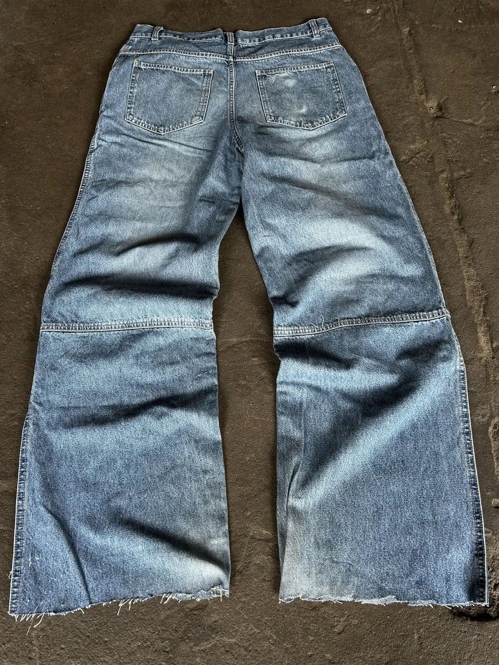 JNCO × Japanese Brand Vintage Baggy Rap sk8 Jnco Style Washed Jeans y2k Size US 32 / EU 48 - 2 Thumbnail