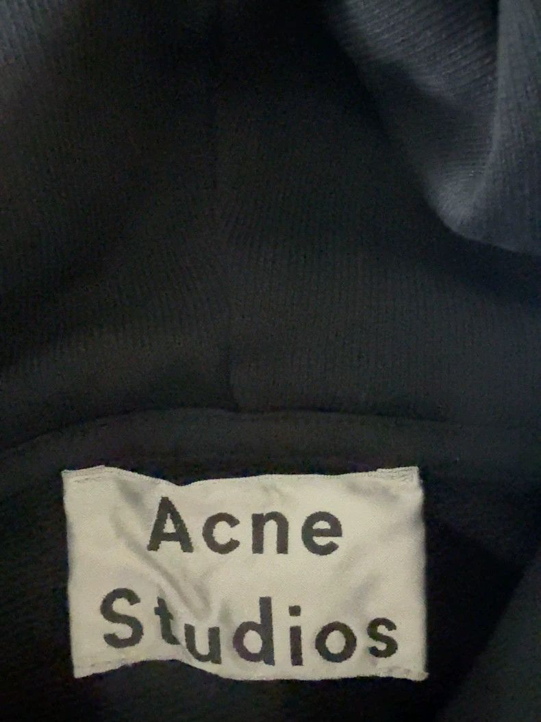Acne Studios Acne Studios Black hooded sweatshirt Size US L / EU 52-54 / 3 - 4 Thumbnail