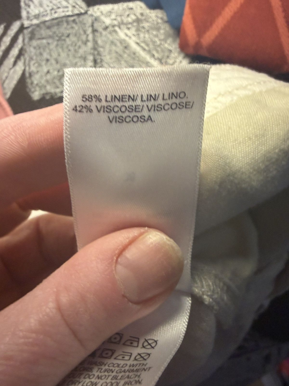 Lucky Brand Lucky Brand Linen Blend White Shorts Size 38. Inseam 7.5in Size US 38 / EU 54 - 5 Thumbnail