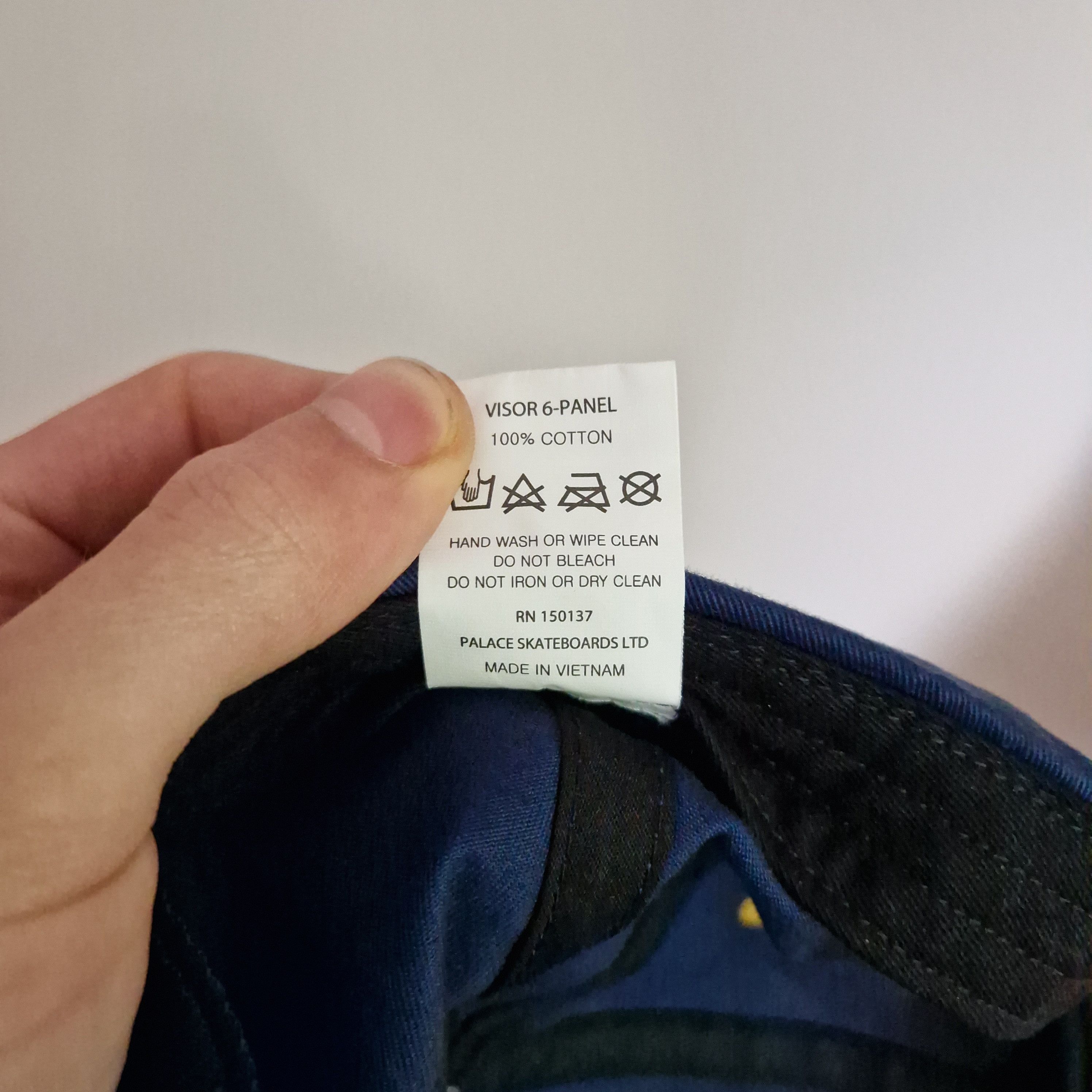 Palace Palace 6-Panel Cap – Navy & Yellow Size ONE SIZE - 6 Thumbnail