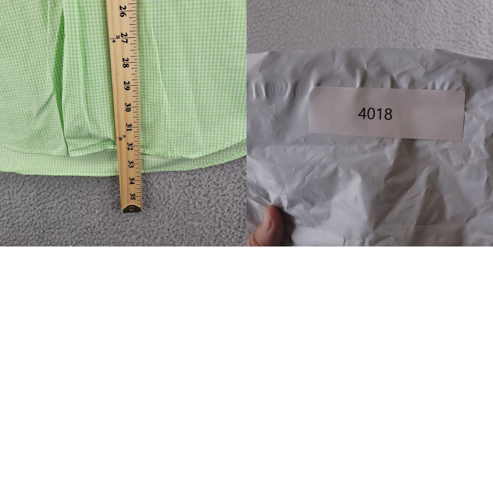 Ralph Lauren Ralph Lauren Shirt Mens XL Gingham Short Sleeve Green Check Button-Up Baggy Size US XL / EU 56 / 4 - 8 Thumbnail