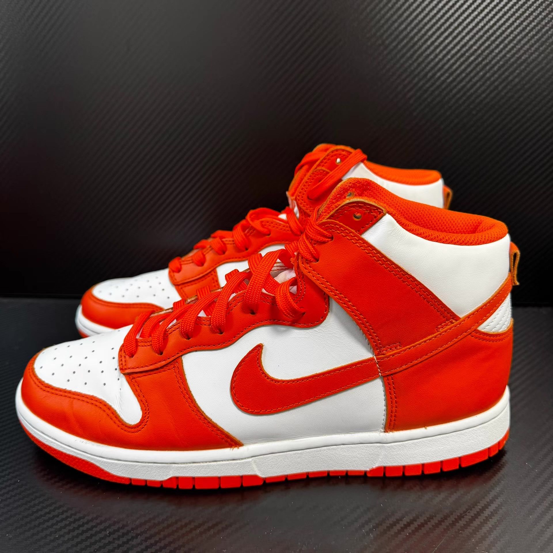 Nike Nike Dunk High "Orange Blaze" Q10 Size US 10 / EU 43 - 1 Thumbnail