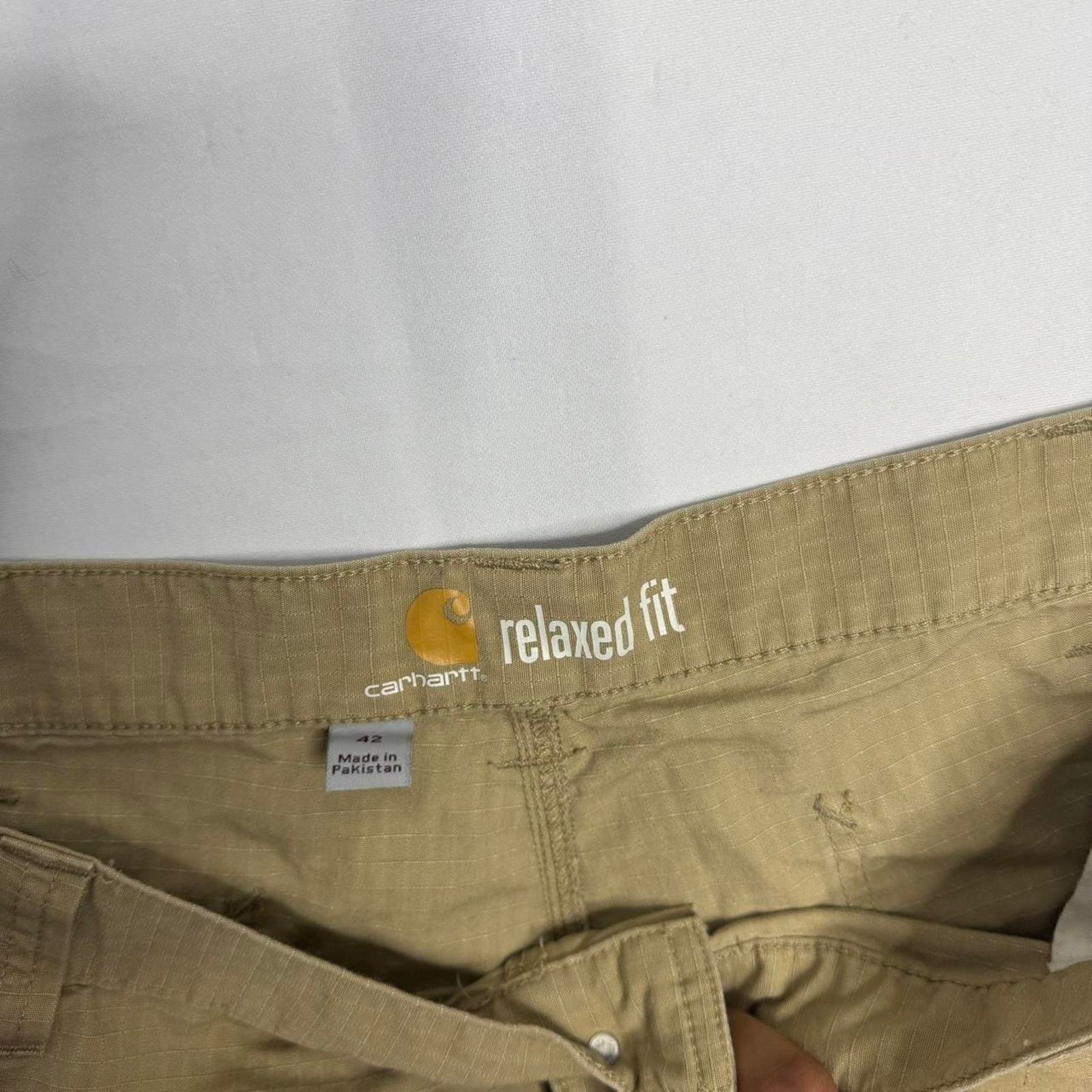 Carhartt Cahartt Khaki Cargo Relaxed Fit Short Size 42 Size US 42 / EU 58 - 3 Thumbnail