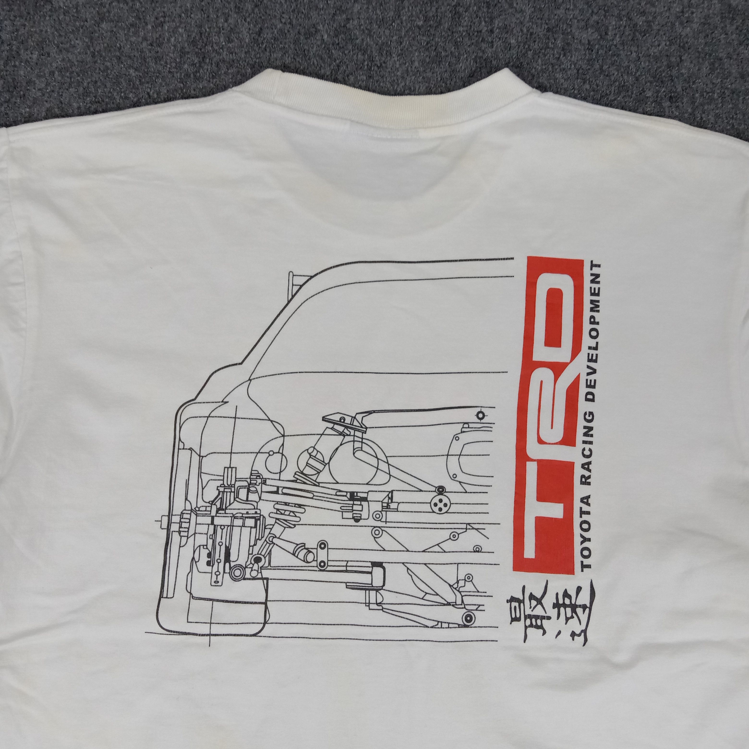 Japanese Brand × Vintage TRD Racing Development Toyota Team Tshirt Size US L / EU 52-54 / 3 - 2 Thumbnail