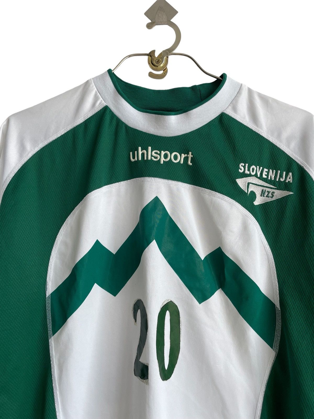 Vintage Vintage SLOVENIA Uhlsport 2002-03 World Cup Home Jersey Size US L / EU 52-54 / 3 - 3 Thumbnail