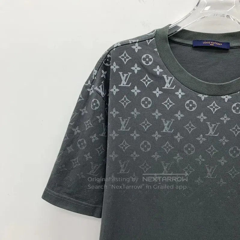 Louis Vuitton Louis Vuitton Green Cotton Men's T. Size US XL / EU 56 / 4 - 2 Thumbnail