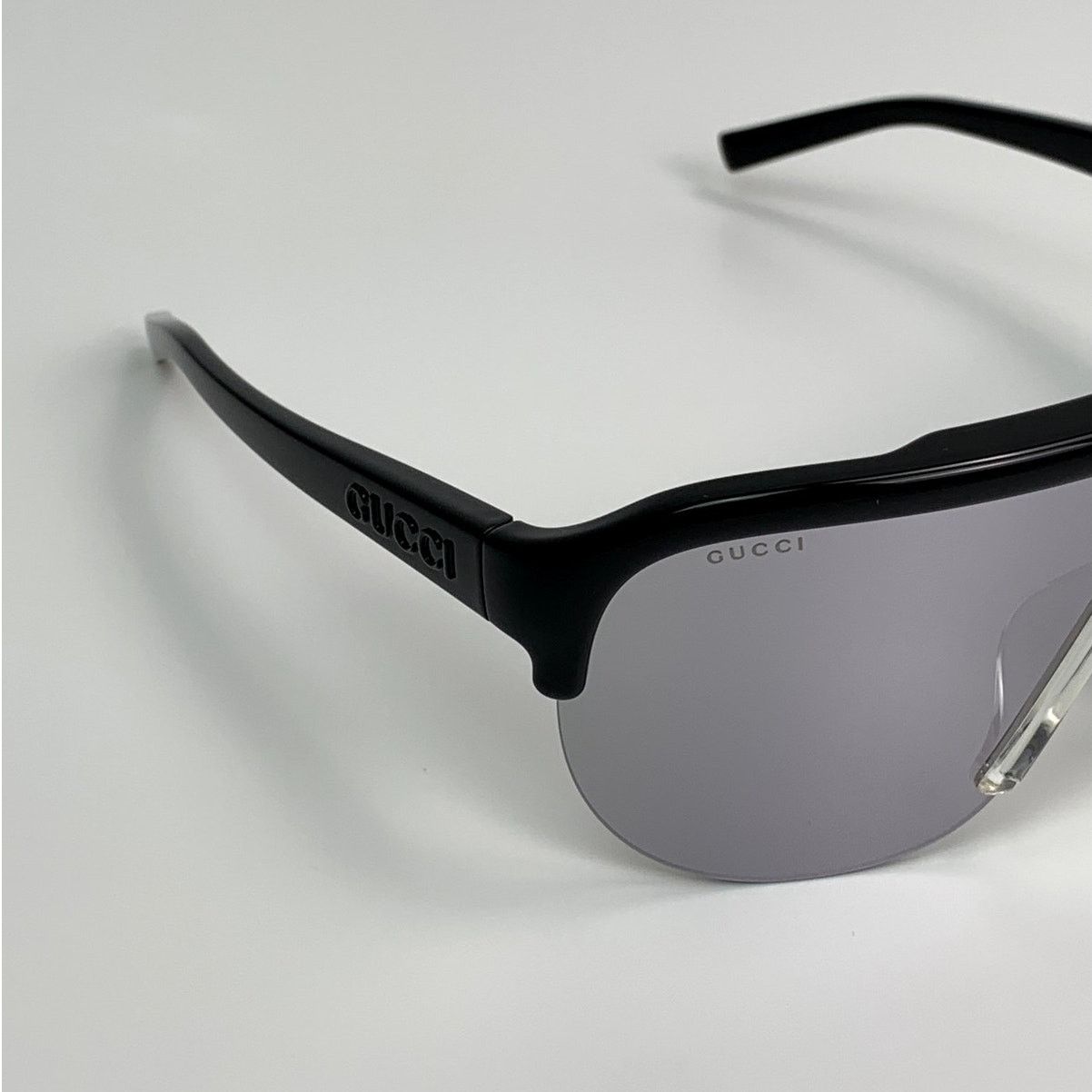 Gucci NEW Gucci Sunglasses GG1645S 003 Black/Multiyer SilverMirror Size ONE SIZE - 8 Thumbnail