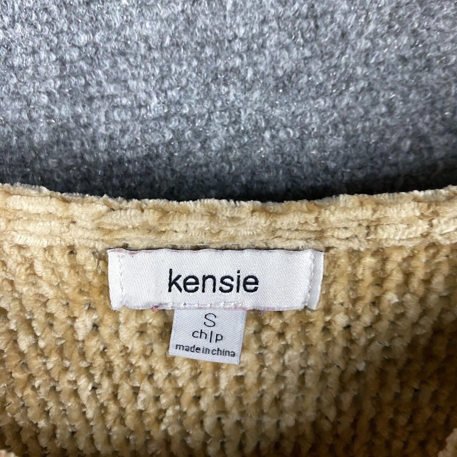 Other Kensie Sweater Small Women's Knitted Beige Pullover Adults S Size S / US 4 / IT 40 - 7 Thumbnail